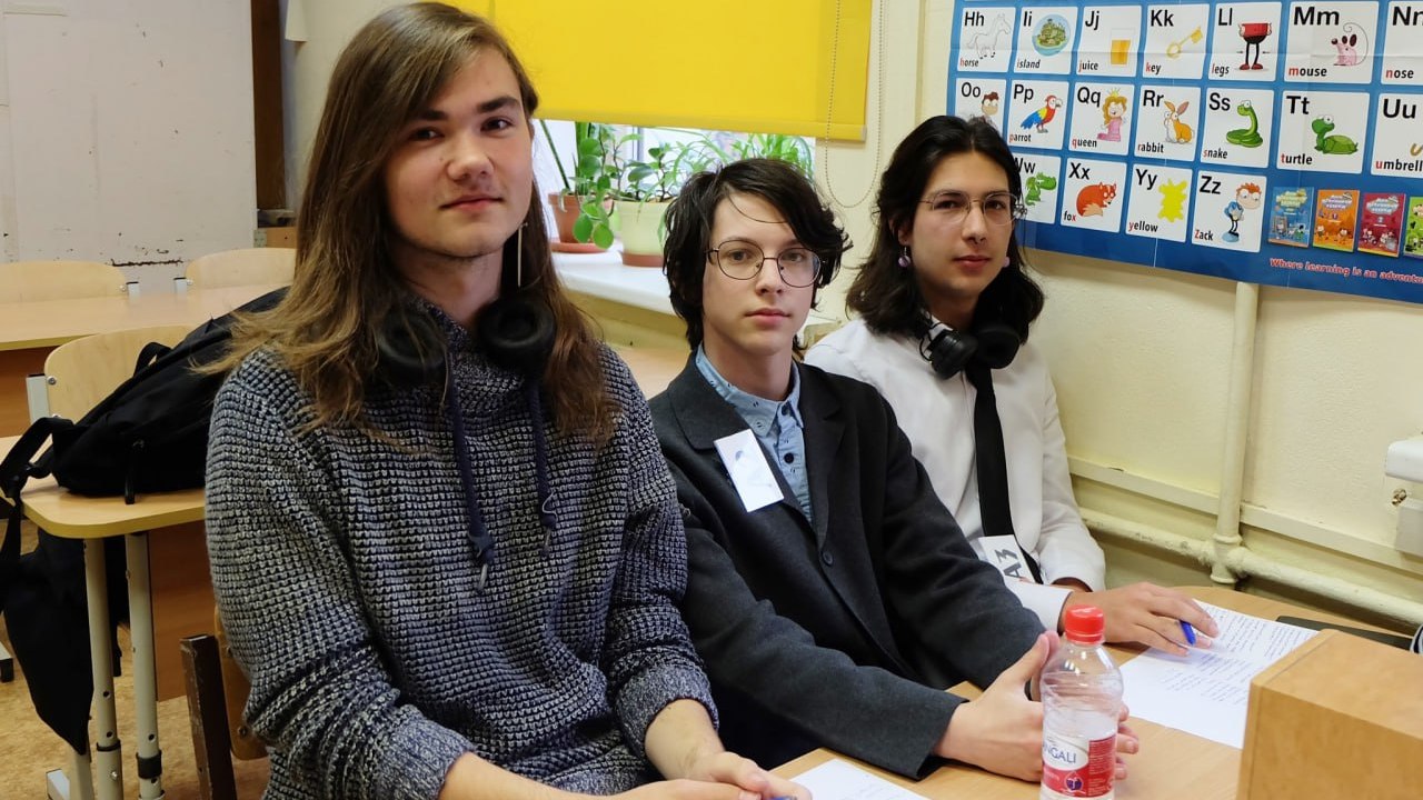 Me at debate tournament in 2023.